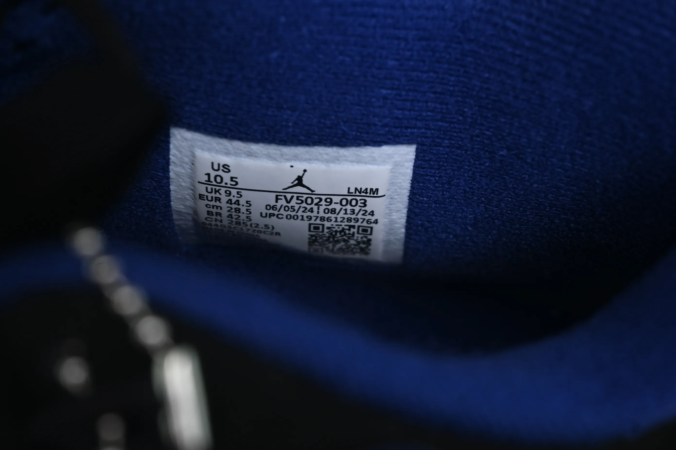 All categories Air Jordan Jordan series basketball shoes Air Jordan 4 GX foreign trade version Air Jordan 4 Retro "Lase" AJ4 Joe 4 black gray blue color FV5029-003